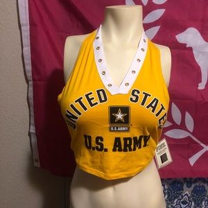 Us army halter top